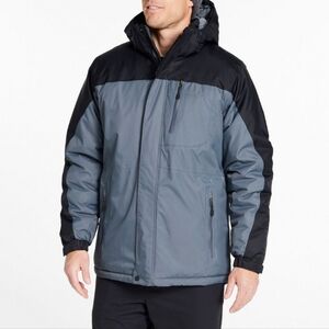 L.L. Bean Performance Jacket Black and Gray Weather-Resistant